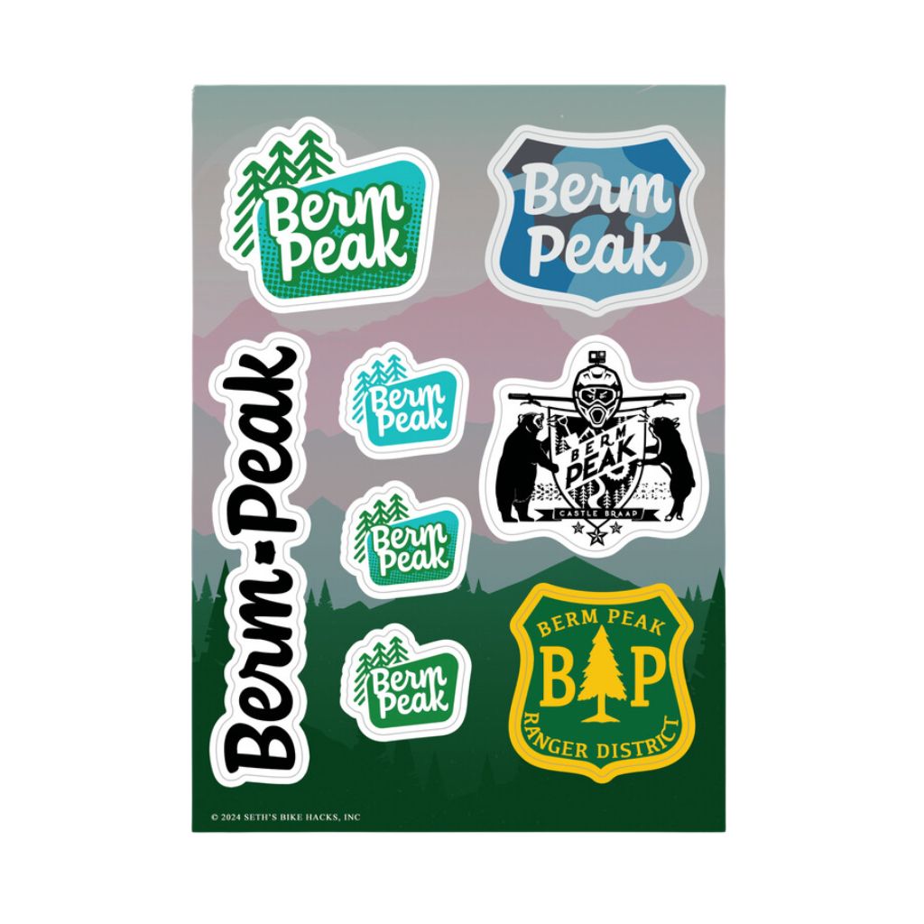 Berm Peak Sticker Kit