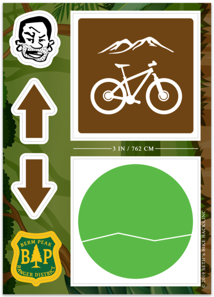 BERM PEAK TRAIL MARKER KIT (3 OPTIONS)