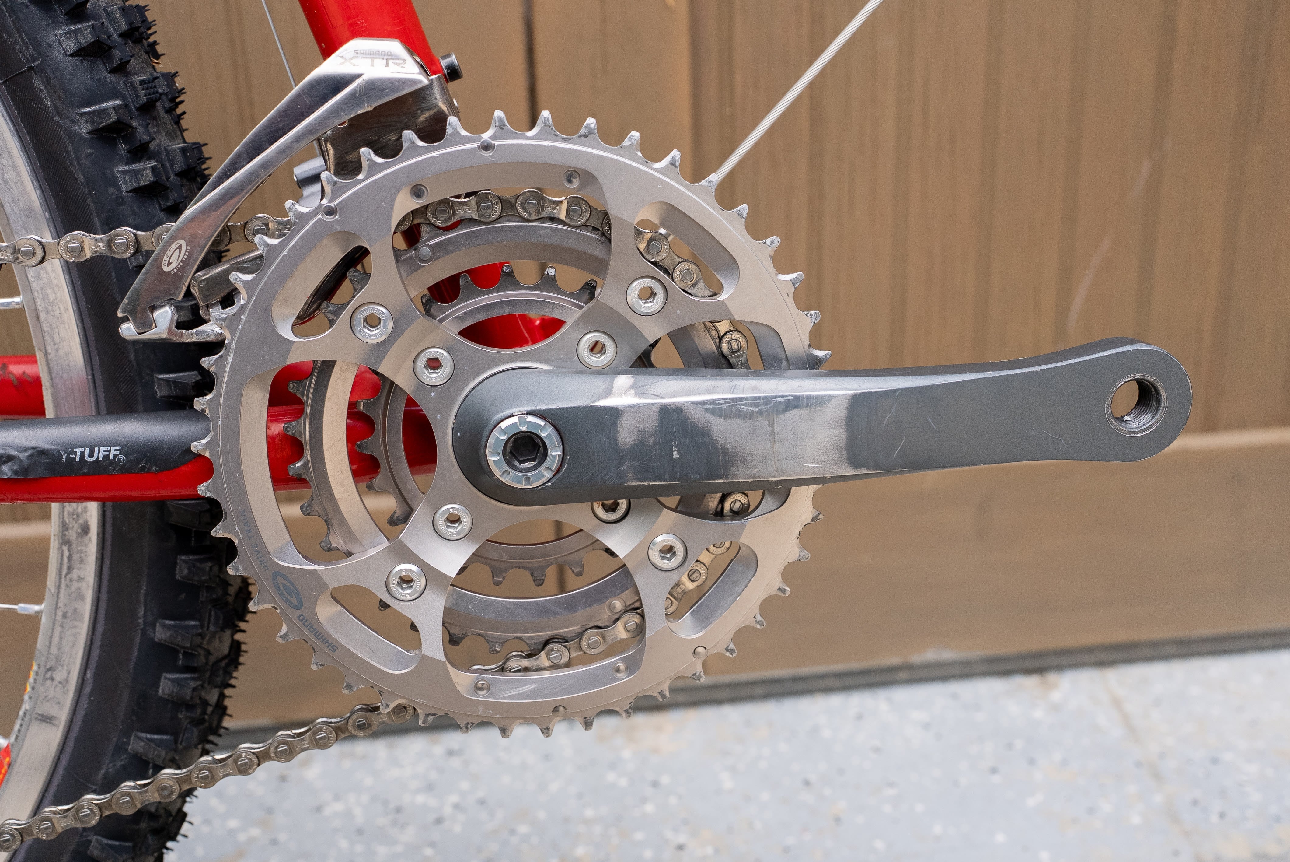 Crankset and drivetrain, fully serviced