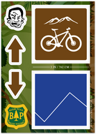BERM PEAK TRAIL MARKER KIT (3 OPTIONS)